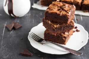 Receita de brownie fit de micro-ondas