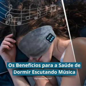 Dormir escutando música faz bem para saúde