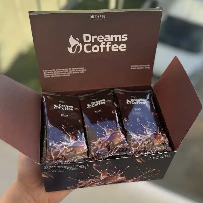 Novo Dreams coffee 2.0 é feito em sachês