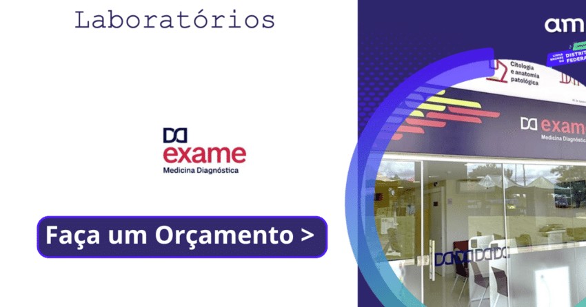 Plano de Saúde Amil Bronze no DF -Laboratório Exame