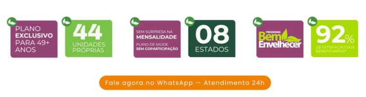 Motivo para escolher o plano de Saúde MdSênior