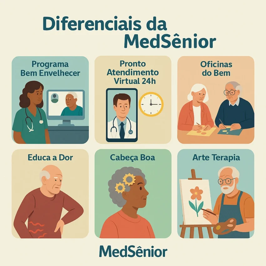 Veja os Diferenciais MedSênior Recife
