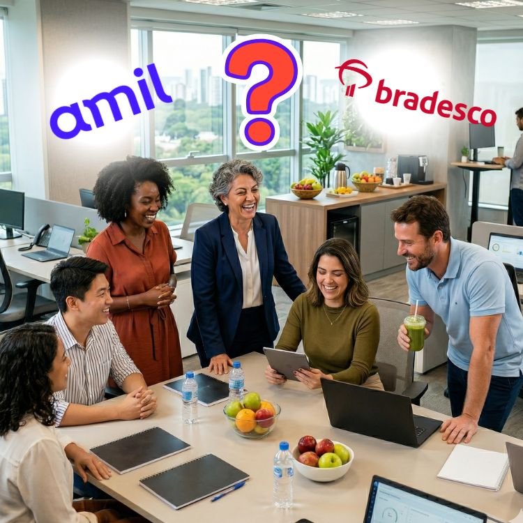 Bradesco ou Amil?